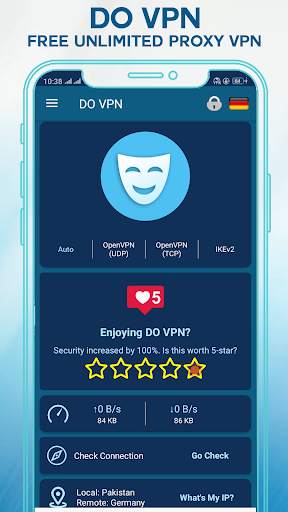 DO VPN 2021 - Free Unlimited Proxy Vpn screenshot 3