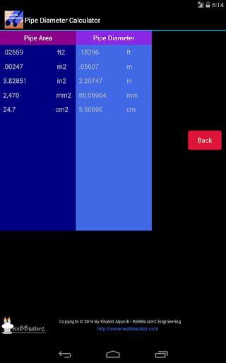 Pipe Diameter Calculator Free screenshot 9