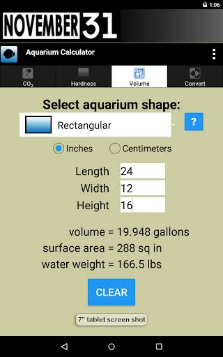 Aquarium Calculator screenshot 8