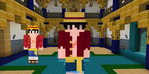 Luffy Skin Minecraft screenshot 3