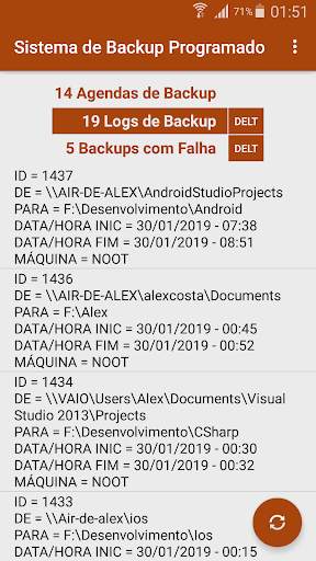 SBP-Sistema de Backup Programado screenshot 4