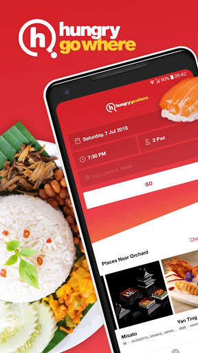 HungryGoWhere Restaurant Reservations Singapore screenshot 1