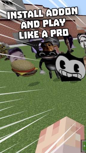 Nextbots mod for MCPE screenshot 2