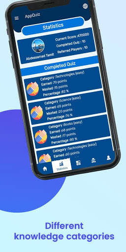 EarnIQ - Earn real Money answering Quiz Questions स्क्रीनशॉट 4