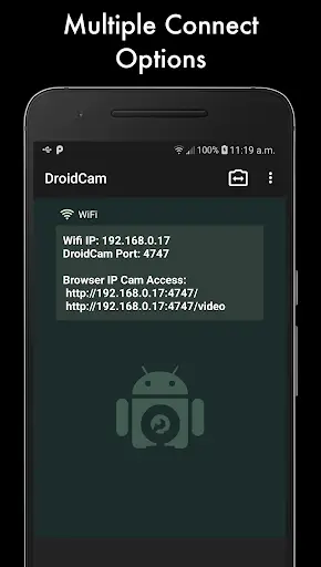 DroidCam - Webcam for PC screenshot 3