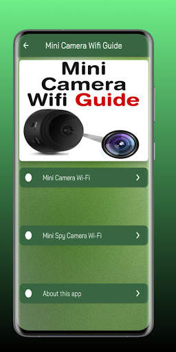 Mini Camera Wifi Guide screenshot 2