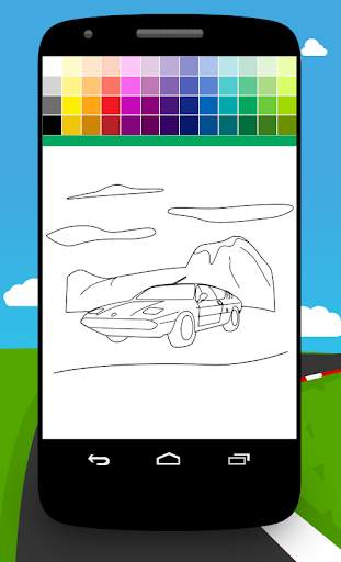 Cars Coloring स्क्रीनशॉट 4