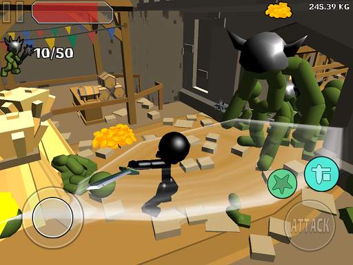 Stickman Sword Fighting 3D screenshot 12