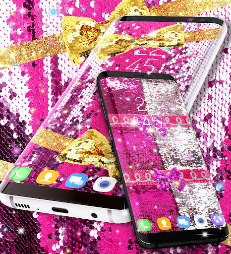 Sequin glitter live wallpaper screenshot 3