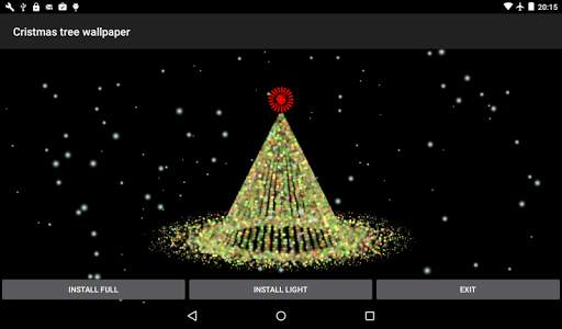 Christmas tree live wallpaper screenshot 5