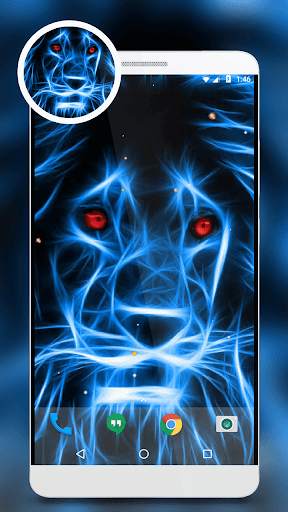 Glow Animal 3D Live Wallpaper screenshot 6