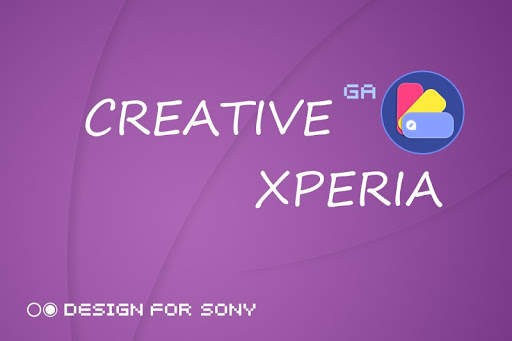 GALAXY XPERIA Theme | JUST PURPLE🎨Design For SONY screenshot 6