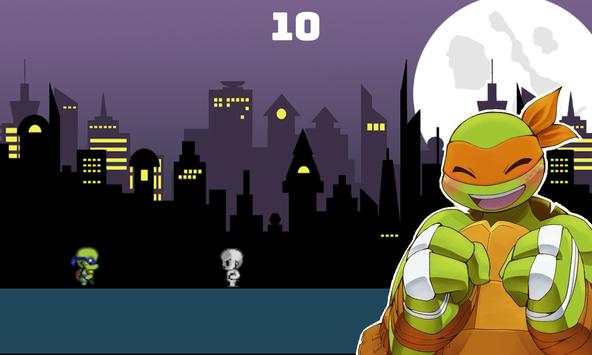 Ninja Run Turtles Fight screenshot 2