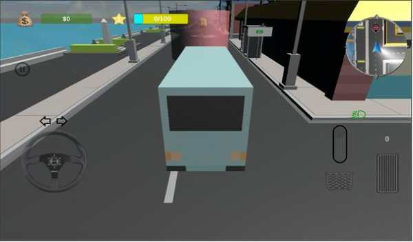 Cartoon Car : Race & Bus Driver Simulator screenshot 16