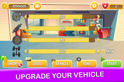 Nitro Racing - Offroad Hill Climb Adventure 3 تصوير الشاشة