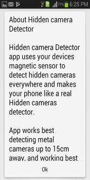 Camera Detector 2017 screenshot 3