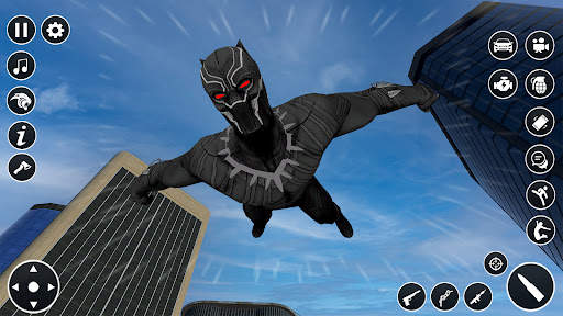 Black 3D Panther Fighting Game screenshot 3