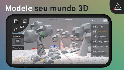 Prisma3D - Modelo, Animação screenshot 1