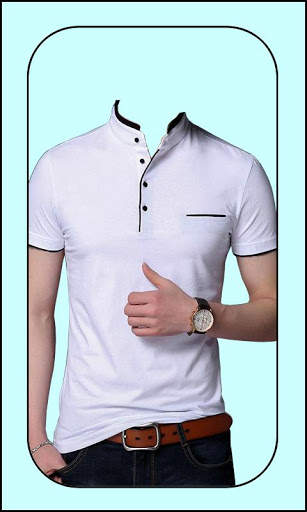 Men T Shirt  Dress Photo Montage New screenshot 4
