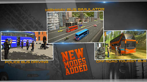 Police Bus Driving Game 3D screenshot 1