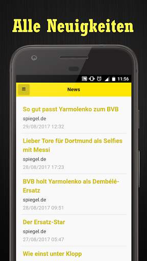 Dortmund Alle News - Inoffizielle app screenshot 1