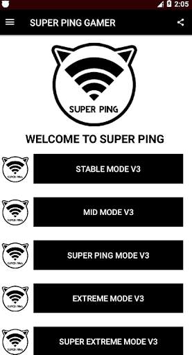 SUPER PING - Anti Lag For Mobi screenshot 3
