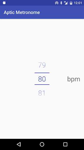 Aptic Metronome screenshot 2