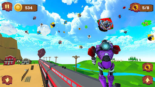 Robot Kite Flying : kite game screenshot 4