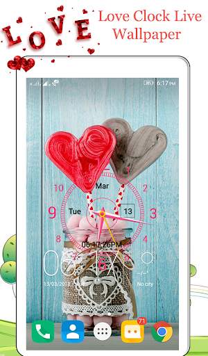 Love Clock Live Wallpaper screenshot 4