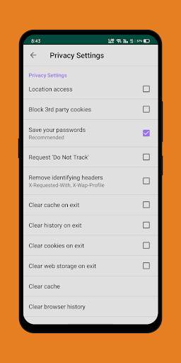 Viper Fast Browser screenshot 4