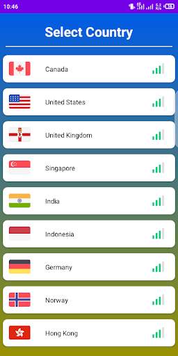 Lion VPN screenshot 2
