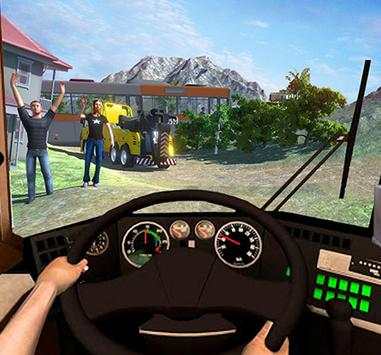 Off road Driving Bus Simulator 2019: Bus Games 3D screenshot 13