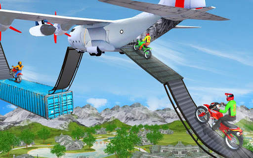 Bike Stunt New 3D 2020 : Off-Road Bike Stunt screenshot 3