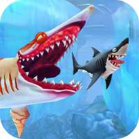 Tips Of Hungry Shark Evolution simulator Game 2021 logo