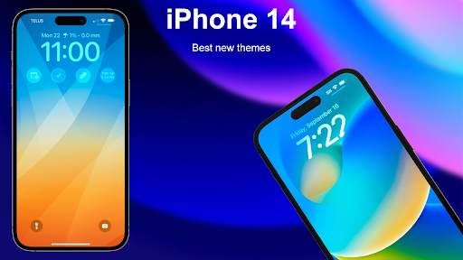 iPhone 14 Launcher for Android screenshot 2