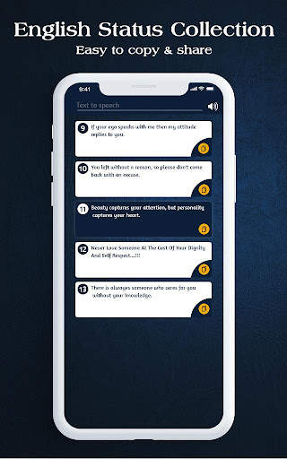 English Status Collection screenshot 8