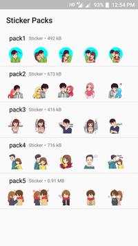 love stickers for whatsapp - wastickers screenshot 1
