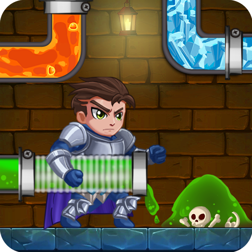 Hero Pipe Rescue: Water Puzzle أيقونة