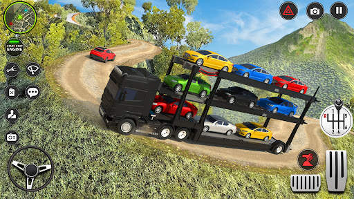 Offroad Car Transporter Truck screenshot 1