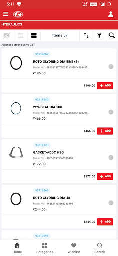 Eicher Tractors Genuine Parts screenshot 5
