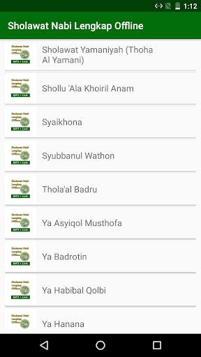 Sholawat Nabi Offline   Lirik  screenshot 4