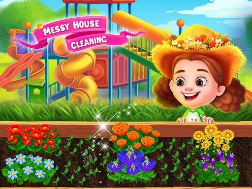 Princess Messy House Cleaning : Girls Activities screenshot 2
