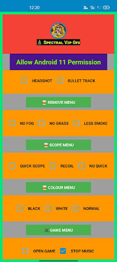 Spectral Gaming Tool screenshot 4