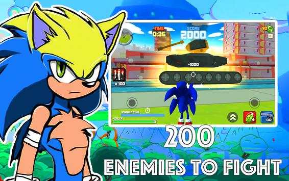 Sonic Generation Dash : Shoot Action Game скриншот 7
