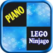 Piano for Ninjago theme lego song logo