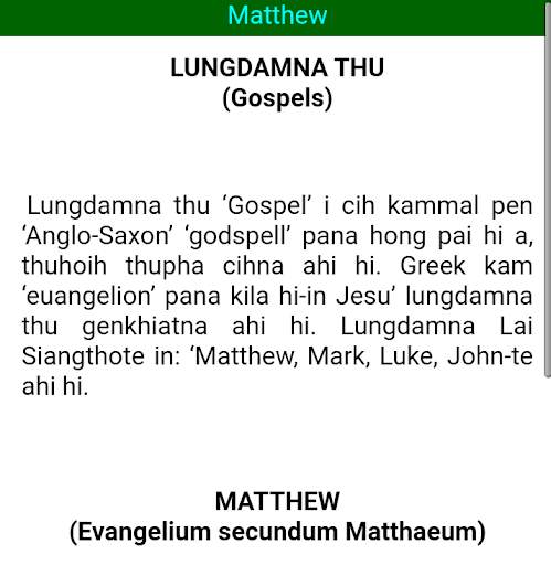 Lai Siangtho ( Catholic Edition ) screenshot 5