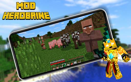 Mod Herobrine - Maps & Addon Minecraft PE 2021 screenshot 4
