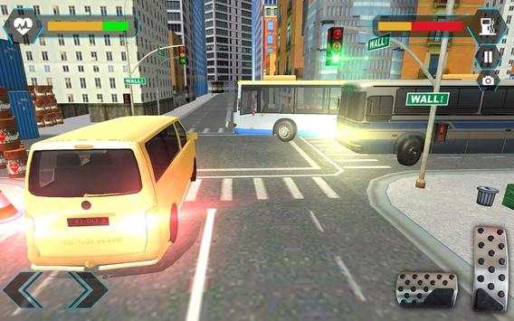 Modern Bus Coach NY City Driving School Test screenshot 14