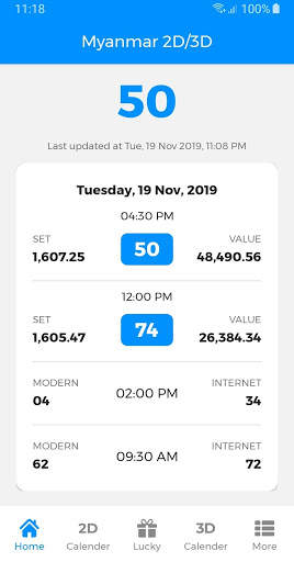 Myanmar 2D3D : LIVE 2d3dApp screenshot 2