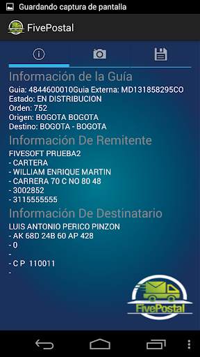 FivePostal BSI screenshot 2